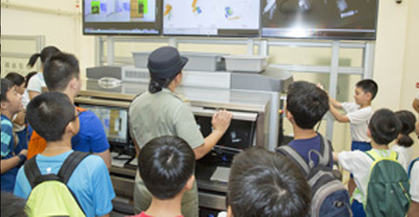 Visits to the Customs and Excise Department's headquarters, detector dog kennel and training school
