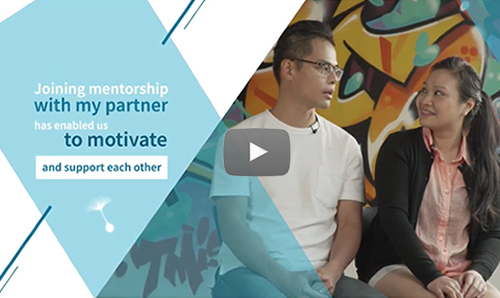 CDF Mentors for Ten Years: Mr Andrew Yung and Ms Queeni Ng