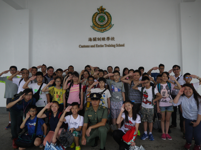 参观海关训练学