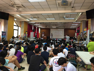 游戏营内来自四间营办机构的基金学员