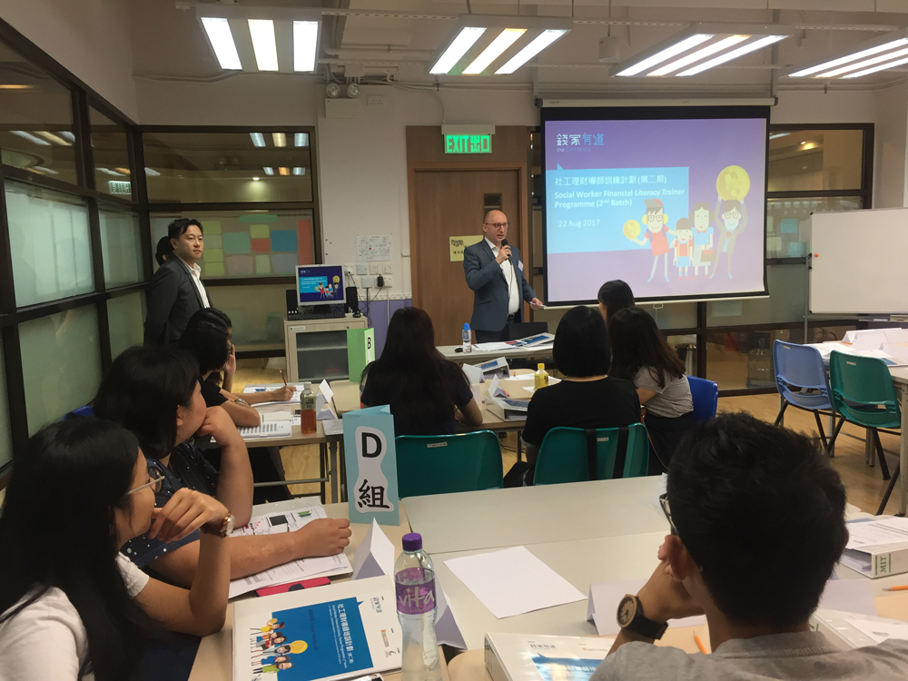 Over 70 social workers and teachers from CDF projects have become financial literacy trainers